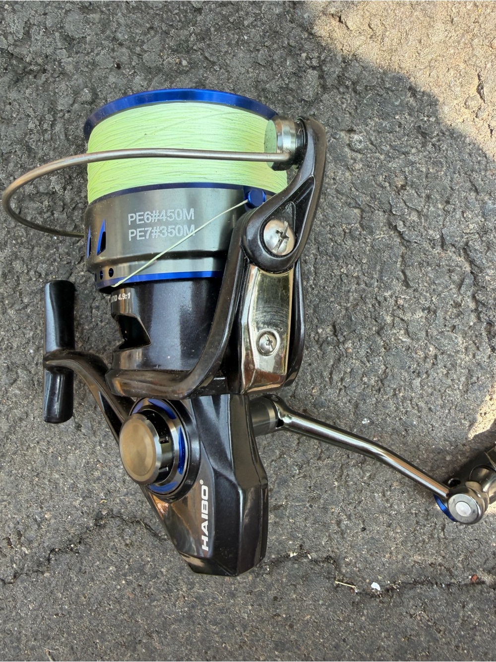 HAIBO Poleax PL12000 Saltwater Spinning Reel 55lb Drag 4.9:1 New